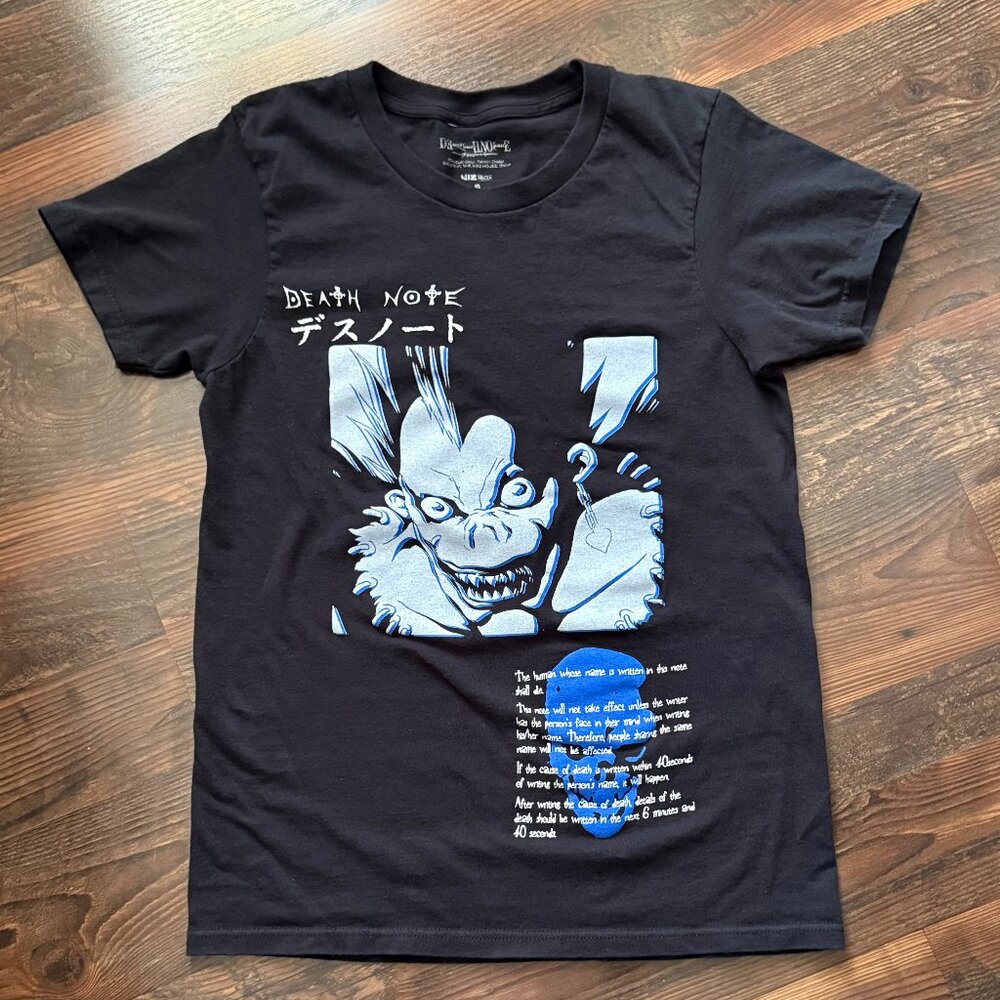 Death Note - Ryuk Blue Box Face - T-Shirt - Size S